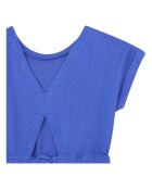 T-shirt manche courte en coton Venetia bleu