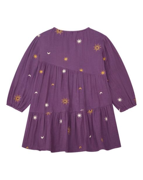 Vestido corto de algodón Plum Carry