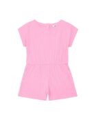 Roze playsuit van Tiki-katoen