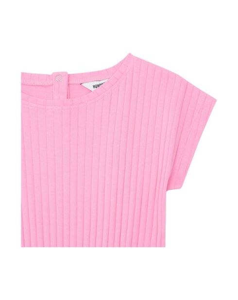 Mono rosa de algodón Tiki