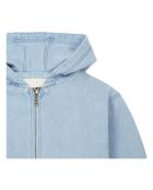 Blauer Jumpsuit Daria aus Baumwollmix