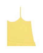 Vestido largo Jazzy de algodón amarillo pálido