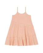 Vestido largo de algodón Pink Jazzy