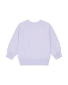 Sudadera Lilac Cutty de algodón con cuello redondo