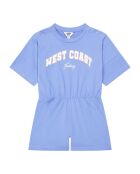 Blauer Playsuit Andrea aus Baumwolle