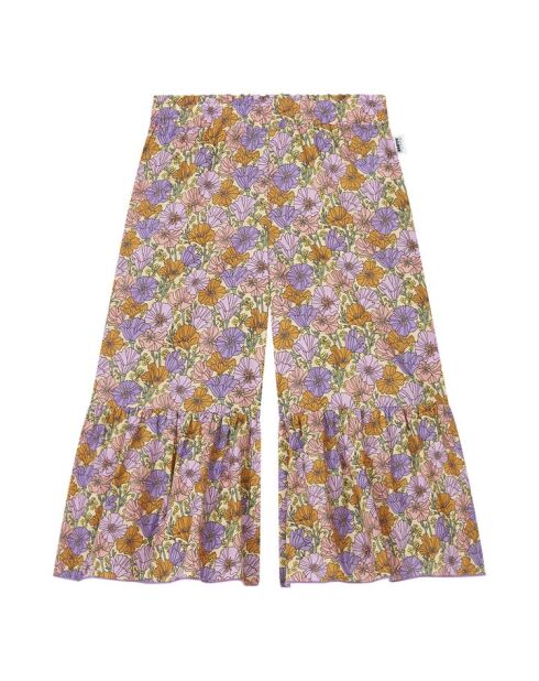 Pantalones holgados en mezcla de algodón naranja Birdy