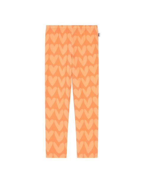 Me encantan los leggings naranjas en mezcla de algodón