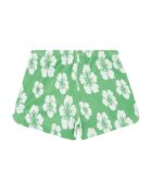 Pantalones cortos Lala en mezcla de algodón verde