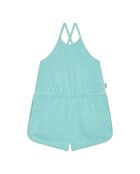 Dixon türkisblauer Jumpsuit aus Baumwollmix