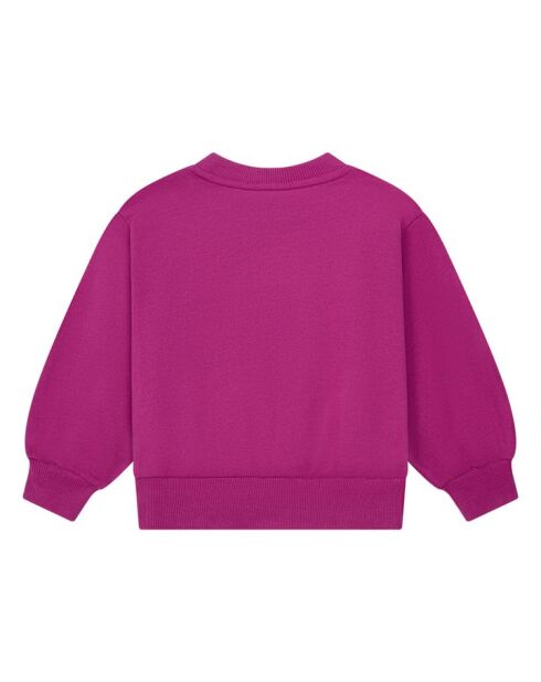 Sudadera Ronnie cassis de algodón con cuello redondo