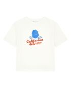 Camiseta Capitol de manga corta de algodón crudo