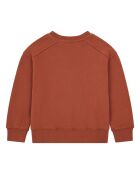 Sudadera Saul de algodón oxidado con cuello redondo