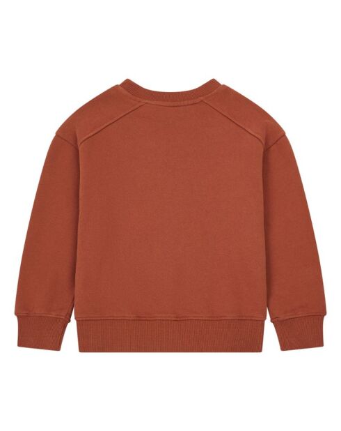 Sudadera Saul de algodón oxidado con cuello redondo