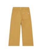 Pantalones rectos Slide de algodón beige