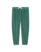 Pantalones deportivos Curb de algodón verde