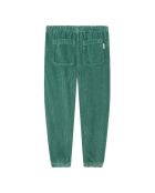 Pantalones deportivos Curb de algodón verde
