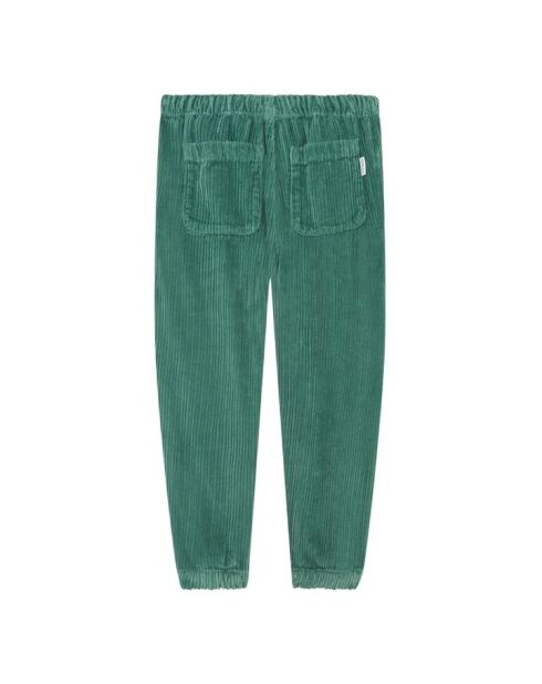 Pantalones deportivos Curb de algodón verde