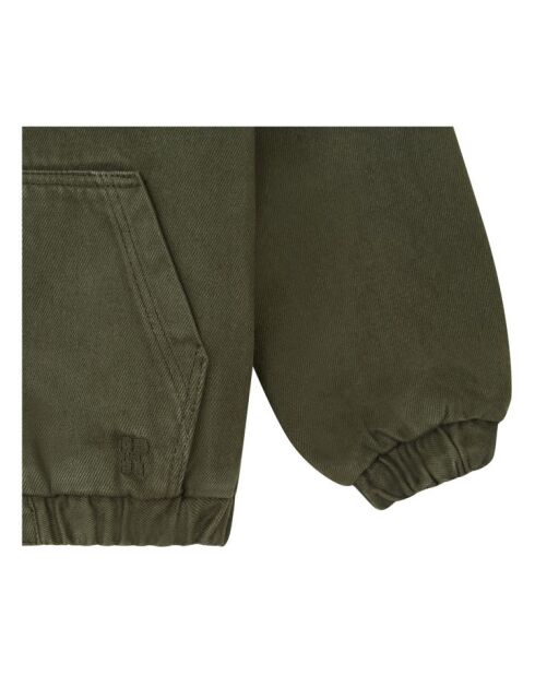 Chaqueta Ethan de algodón verde caqui