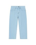 Mike blaue gerade Jeanshose aus Baumwollmix
