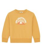 Today sonnengelbes Baumwoll-Sweatshirt mit Rundhalsausschnitt