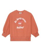Sudadera Ronnie Brick con cuello redondo en mezcla de algodón