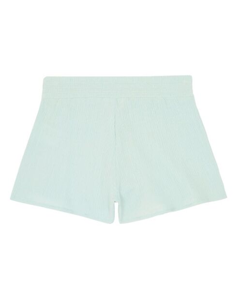 Pantalones cortos Shanon de algodón verde aguamarina