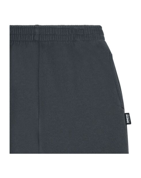 Pantalones deportivos Aria de algodón negros