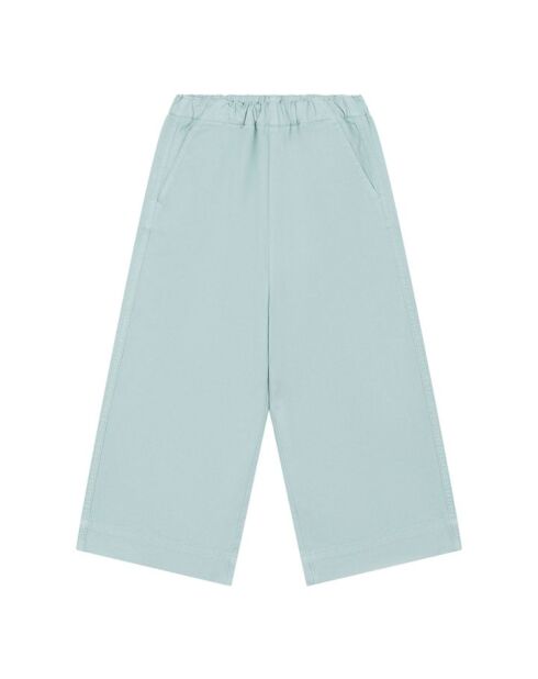 Pantaloni dritti Roxan in cotone verde menta
