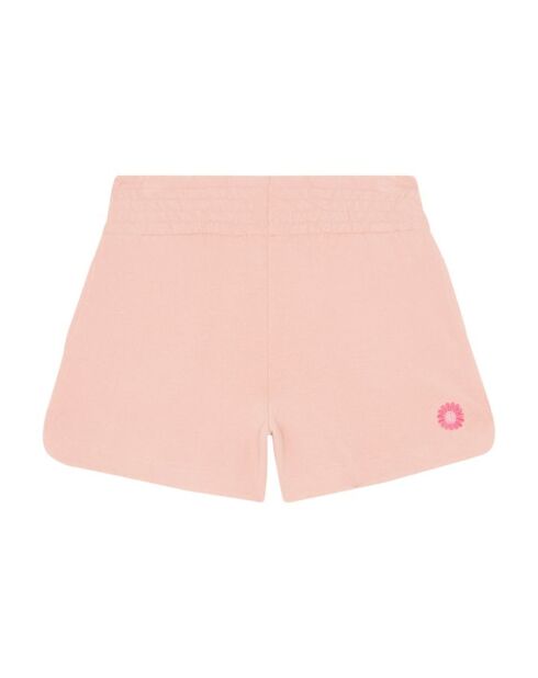 Pantalones cortos Lamii rosas en mezcla de algodón