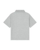 Polo Ben de manga corta de algodón gris