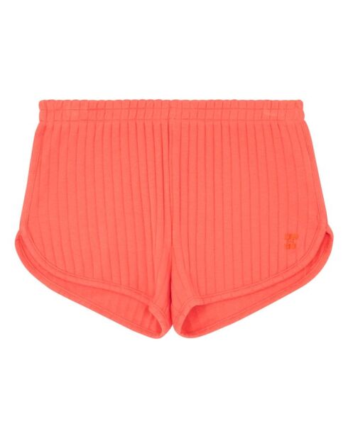 Pantalones cortos Ellyn de algodón mandarina