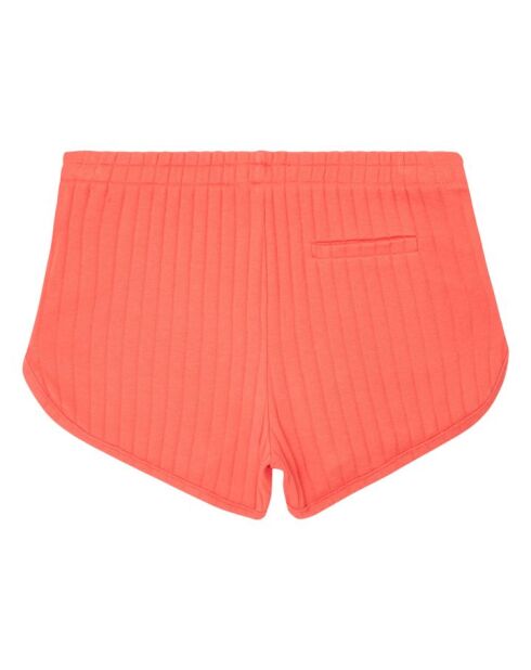 Pantalones cortos Ellyn de algodón mandarina