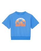 Sudadera Chris ocean de algodón con cuello redondo
