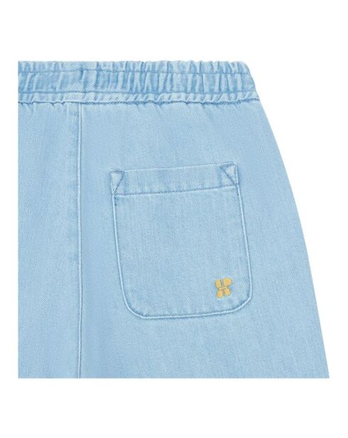 Pantalones cortos Tom blue jean en mezcla de algodón
