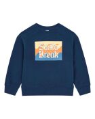 Saul schwarzes Sweatshirt mit Rundhalsausschnitt aus Baumwolle