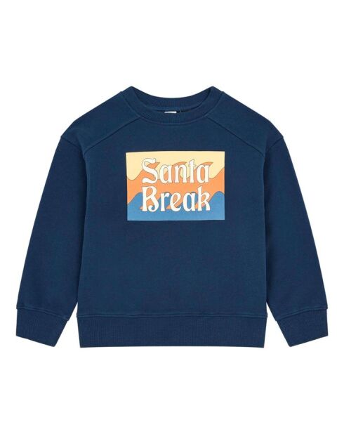 Saul schwarzes Sweatshirt mit Rundhalsausschnitt aus Baumwolle
