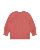 Sudadera Cutty de algodón mandarina con cuello redondo