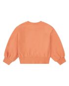 Sudadera rosa Ronnie de algodón con cuello redondo