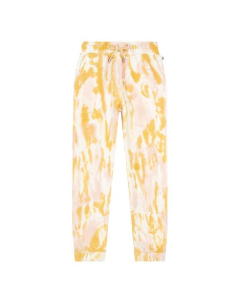 Jogger Coton Bio - Relax tie & dye vieux rose