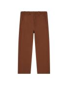 Pantalones rectos Flip de algodón oxidado