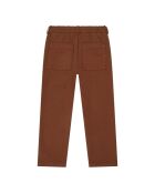 Pantalones rectos Flip de algodón oxidado