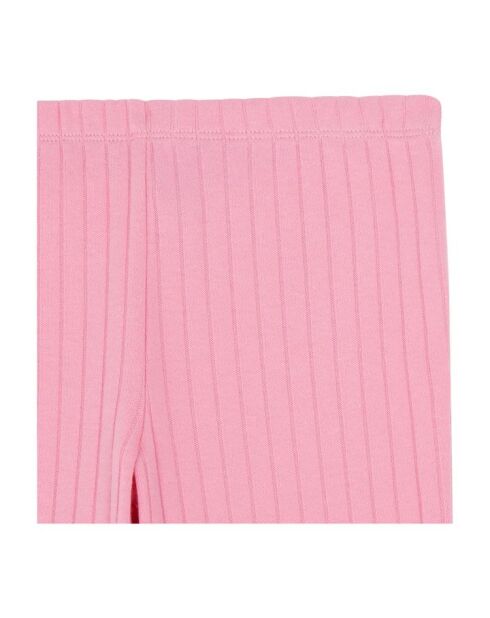 Leggins Love de algodón rosa