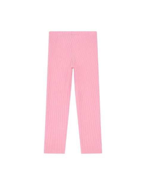Leggins Love de algodón rosa