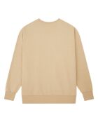 Sudadera Today de algodón con cuello redondo en marrón brillante