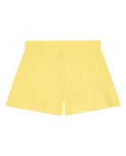 Pantalones cortos Shanon de algodón amarillo pálido