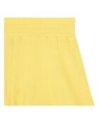 Pantalones cortos Shanon de algodón amarillo pálido