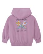 Felpa Lazy in cotone viola