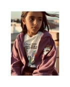 Sudadera con capucha de algodón Plum Rizza