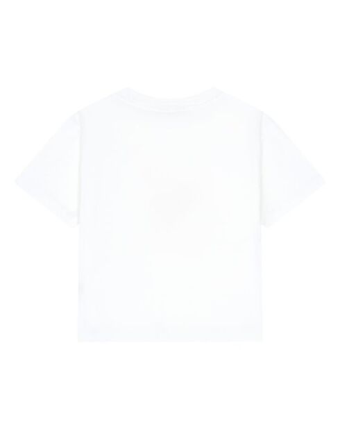 Camiseta Capitol de manga corta de algodón blanca