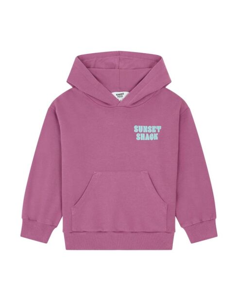Sudadera con capucha cuadrada de algodón de Parma